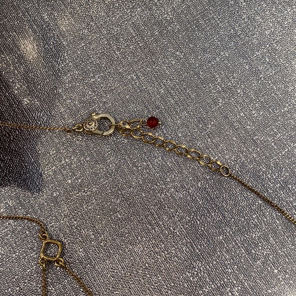 adjustable double gold necklace - Picture 3 of 3